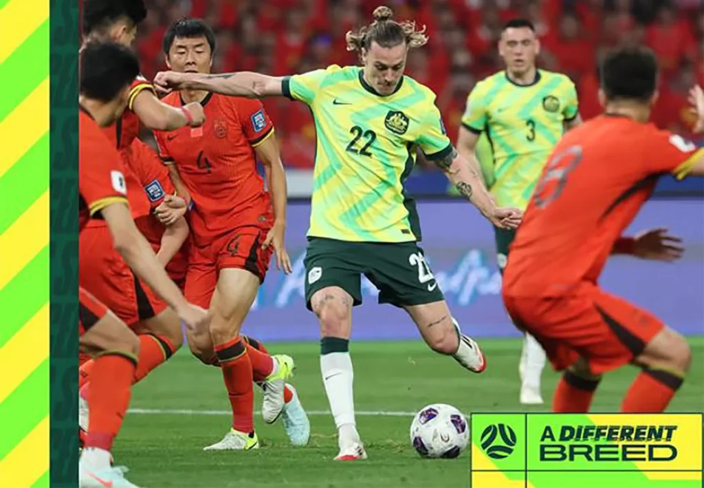 Australia Defeats China 2-0 as Jackson Irvine Shines, Eyes 2026 World Cup Qualification