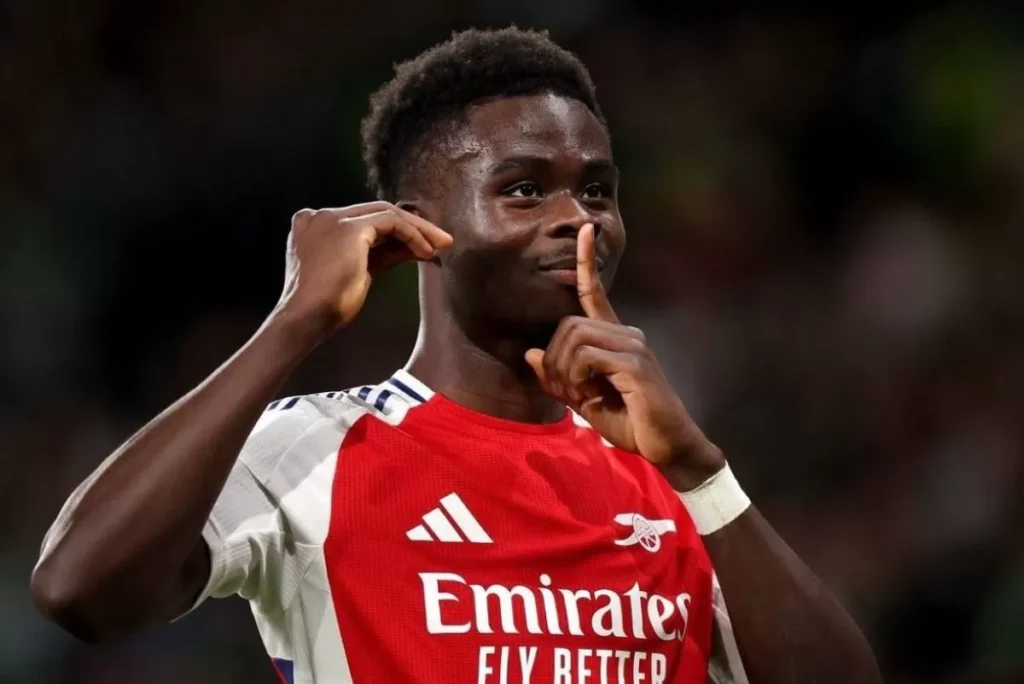 Bukayo Saka Scores Decisive Goal as Arsenal Beat Fulham