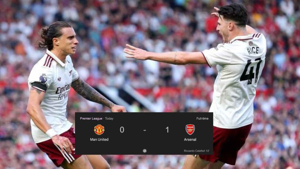 Premier League Results: Arsenal Silence Man Utd at Old Trafford