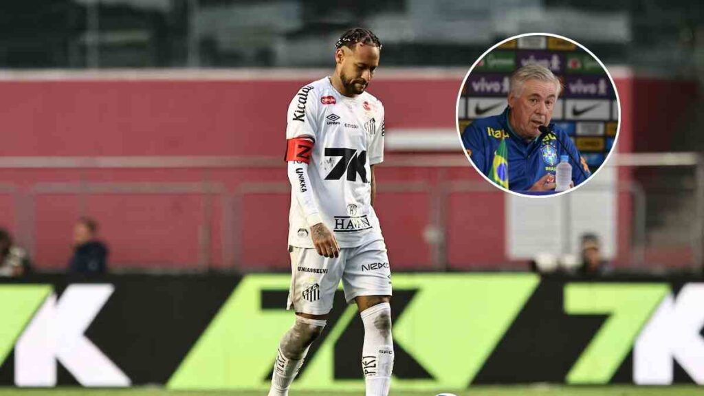 Brazil coach Ancelotti leaves Neymar out of squad for Chile & Bolivia games