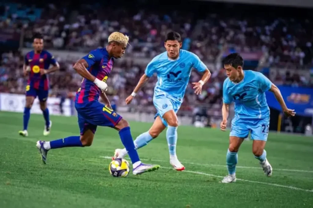 Rashford scores as Barca end Asia tour with 5-0 win over Daegu