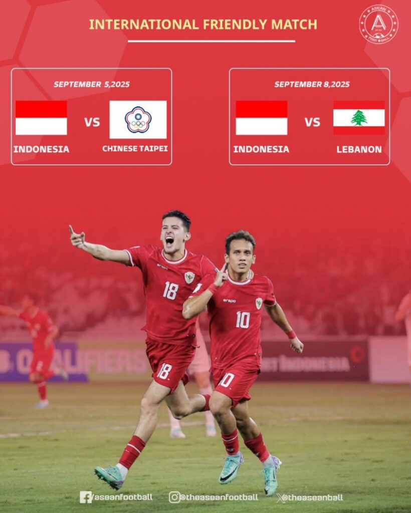 Indonesia Finalizes Warm-Up Match Before World Cup 2026 Qualifiers