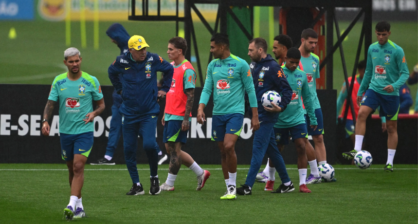 Ancelotti Conducts Complete Squad Training Before Chile Match Ancelotti Conducts Complete Squad Training Before Chile Match