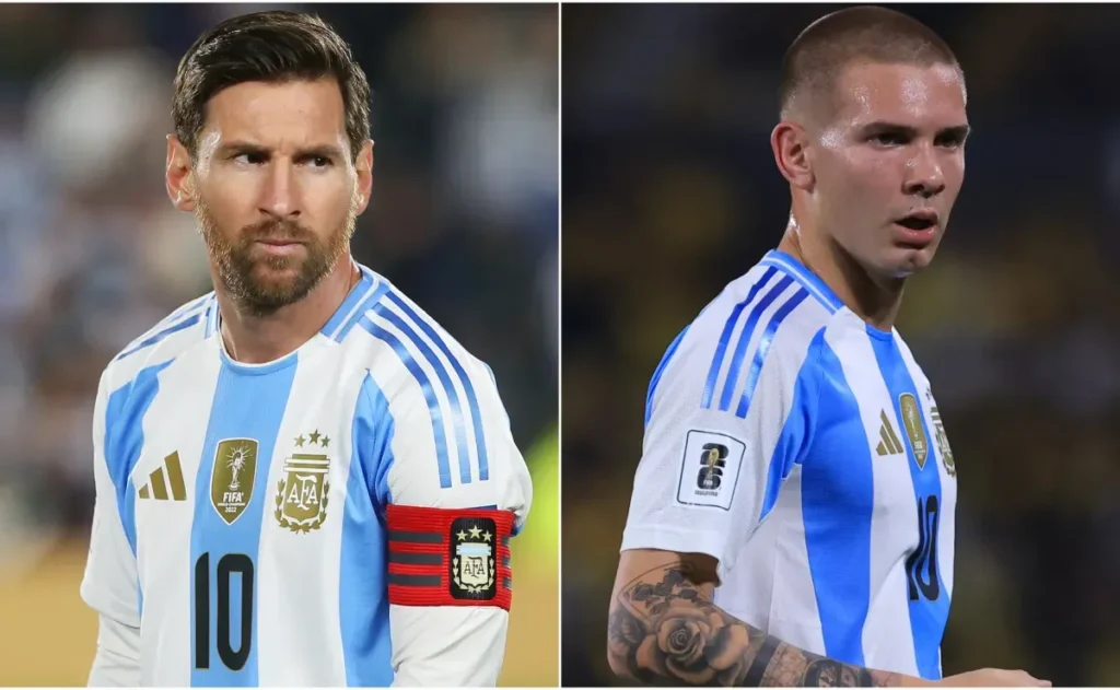Argentina Teammate of Lionel Messi Clarifies Comparisons with Franco Mastantuono