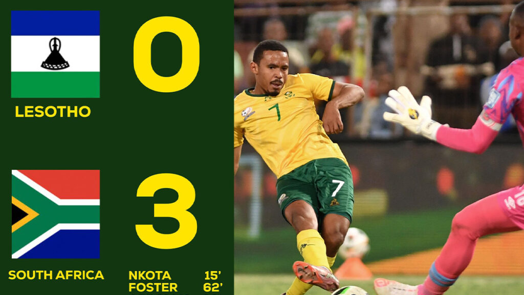 Bafana Bafana Secure Convincing Victory Against Lesotho