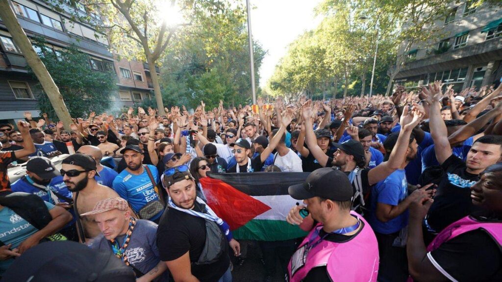 Clashes Erupt Near Bernabéu as Marseille Fans Clash with Police (VIDEO)