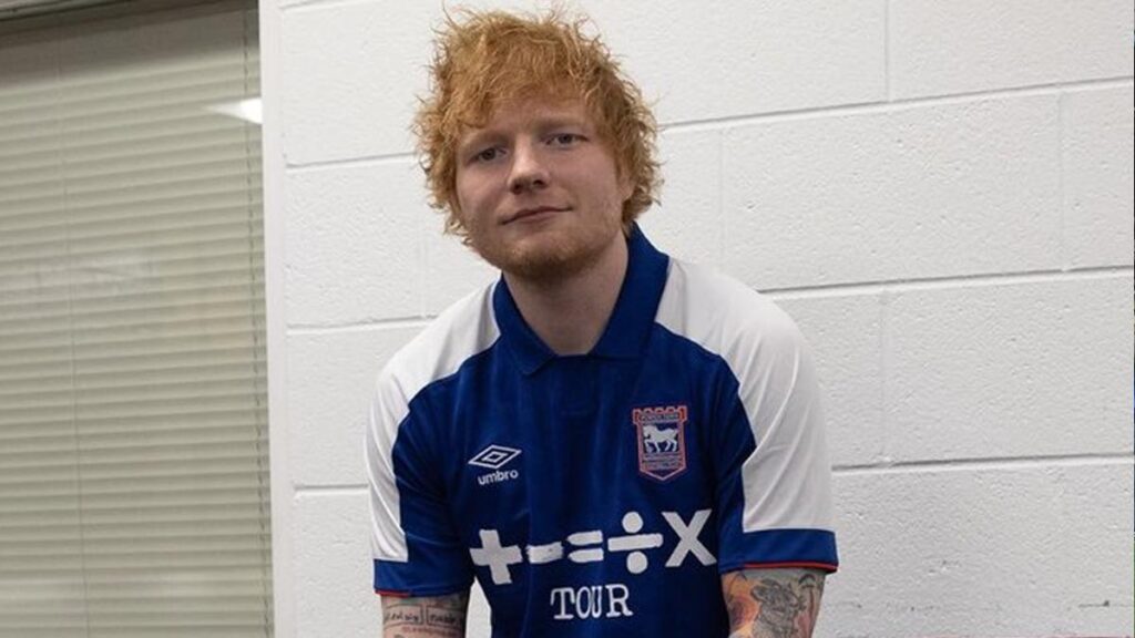 Ed Sheeran Teams Up with Barcelona as the Club Unveils New Kit