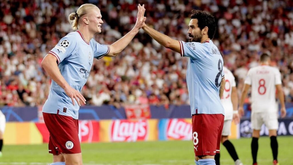 Erling Haaland Says Goodbye to Ilkay Gundogan Following His Move to Galatasaray