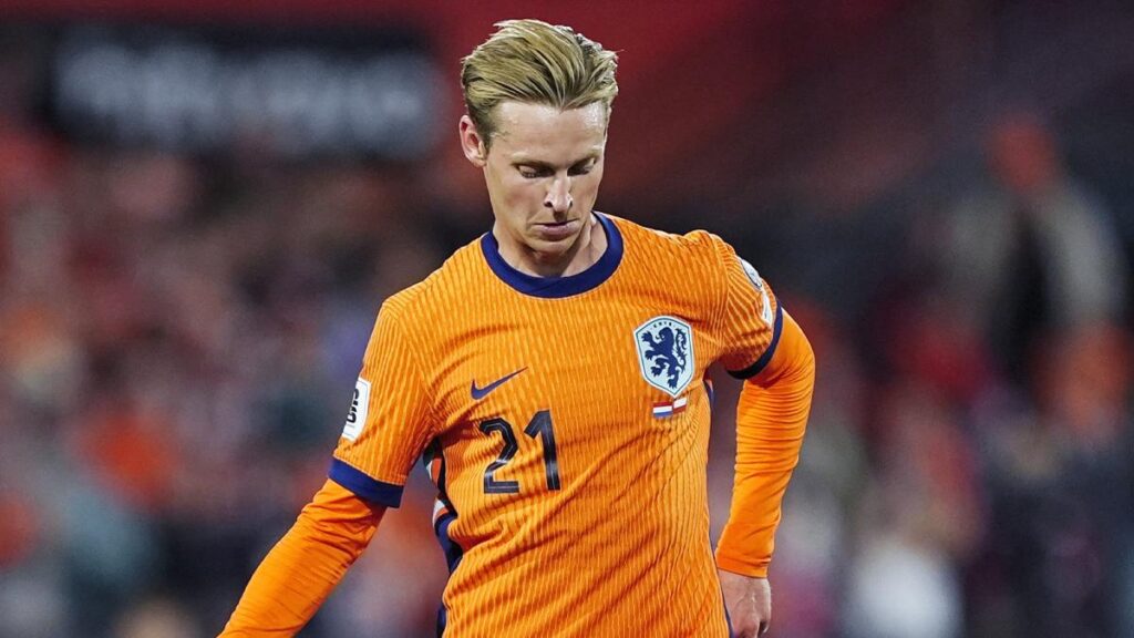 Frenkie de Jong Injured While on International Duty, a Setback for Barcelona