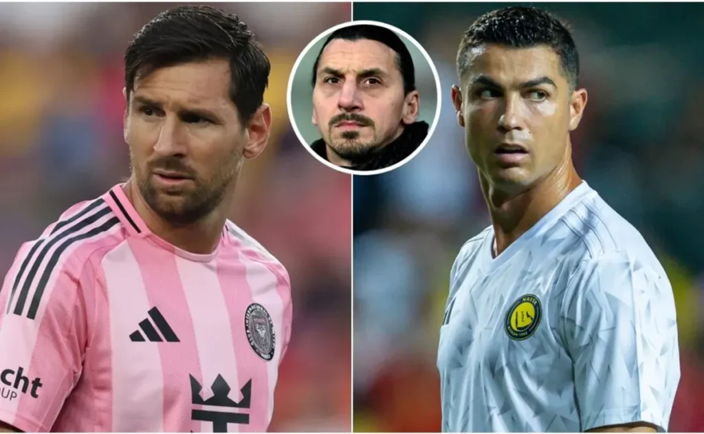 Ibrahimovic Chooses His Pick for the Greatest Player: Himself, Messi, Cristiano Ronaldo, and More
