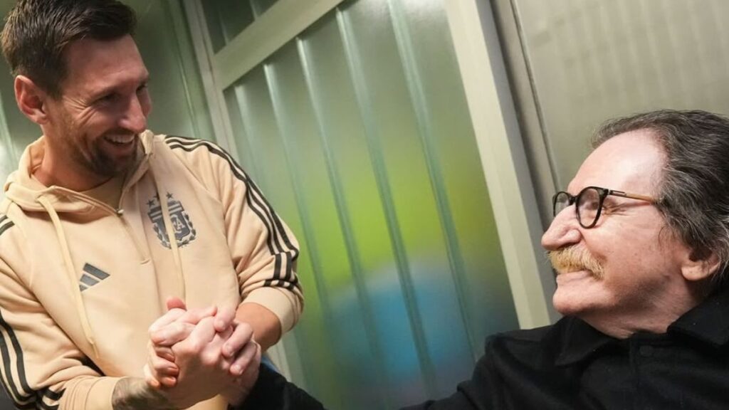 Legends Unite: Leo Messi Meets Iconic Argentine Singer Charly García