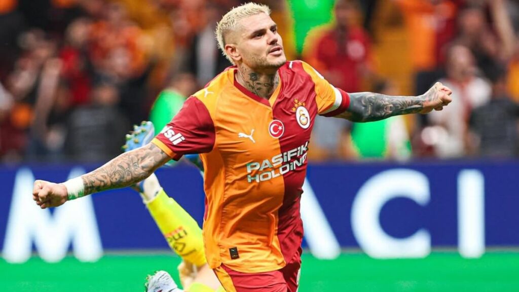 Mauro Icardi Celebrates Galatasaray’s Latest Win in the Turkish Süper Lig