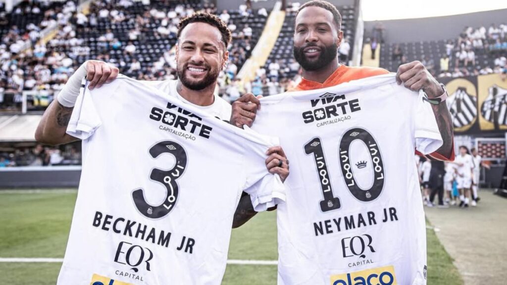Neymar Shares Exciting Photos from Star-Studded Meeting with Beckham Jr.