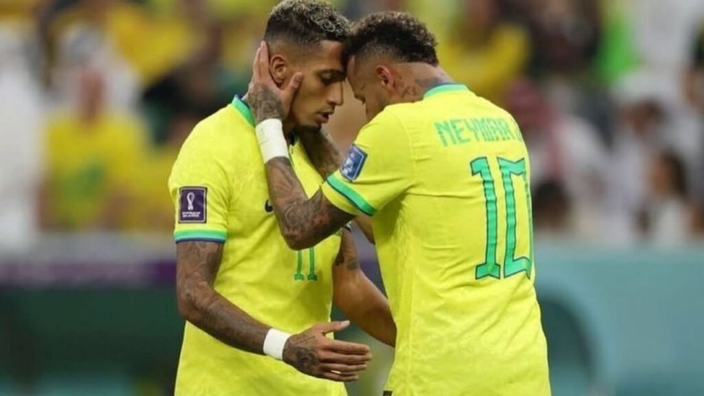 Neymar Voices Disagreement Over Raphinha’s 5th Place Finish in Ballon d’Or Voting