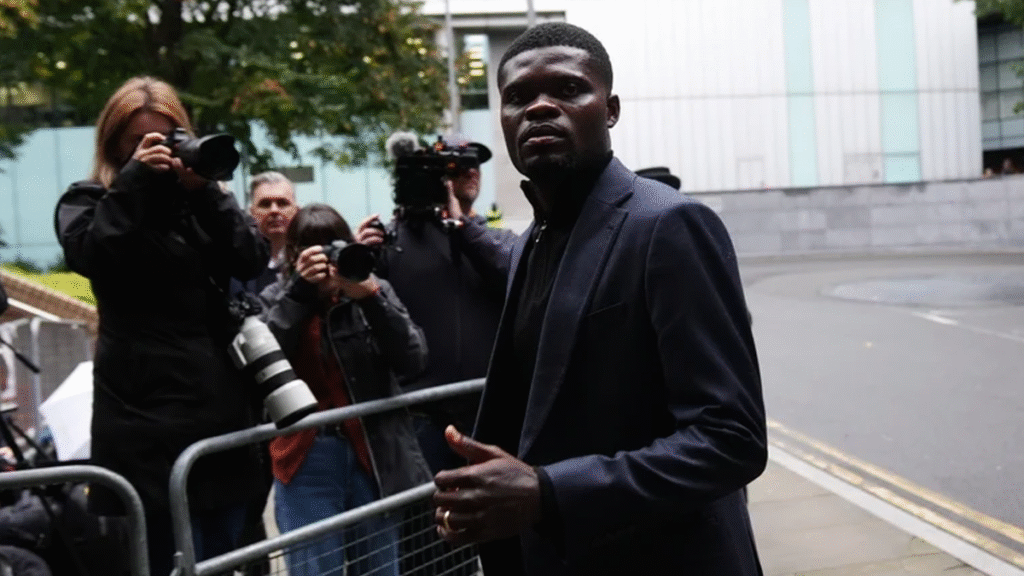 Partey Declares Not Guilty in Rape Case