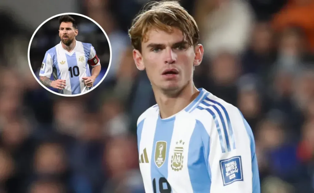 Rising Star Nico Paz Shares How Lionel Messi Inspired His Game