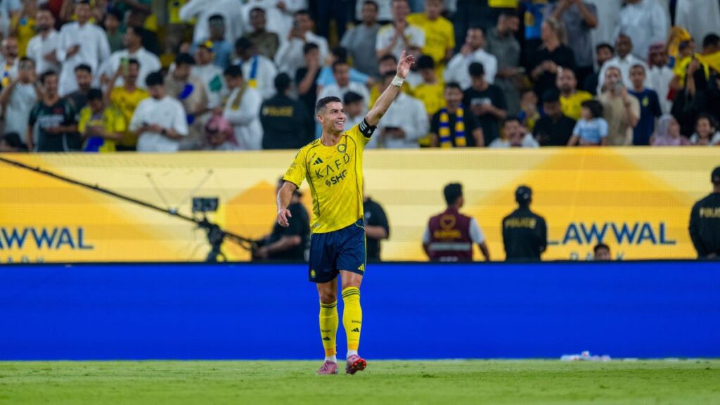 Ronaldo Scores Twice in Victory Over Al-Riyadh