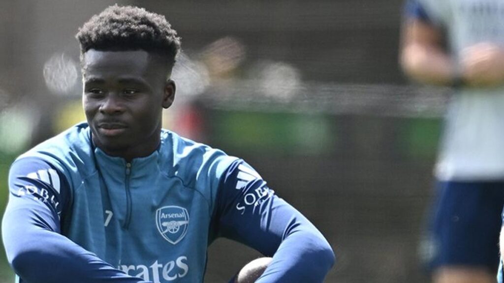 Saka Comes Back from Injury Just in Time for Manchester City Match