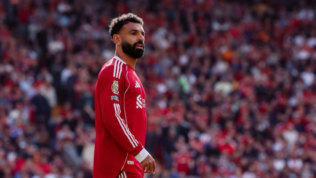 Salah Reunites with Liverpool Teammates at Training Facility