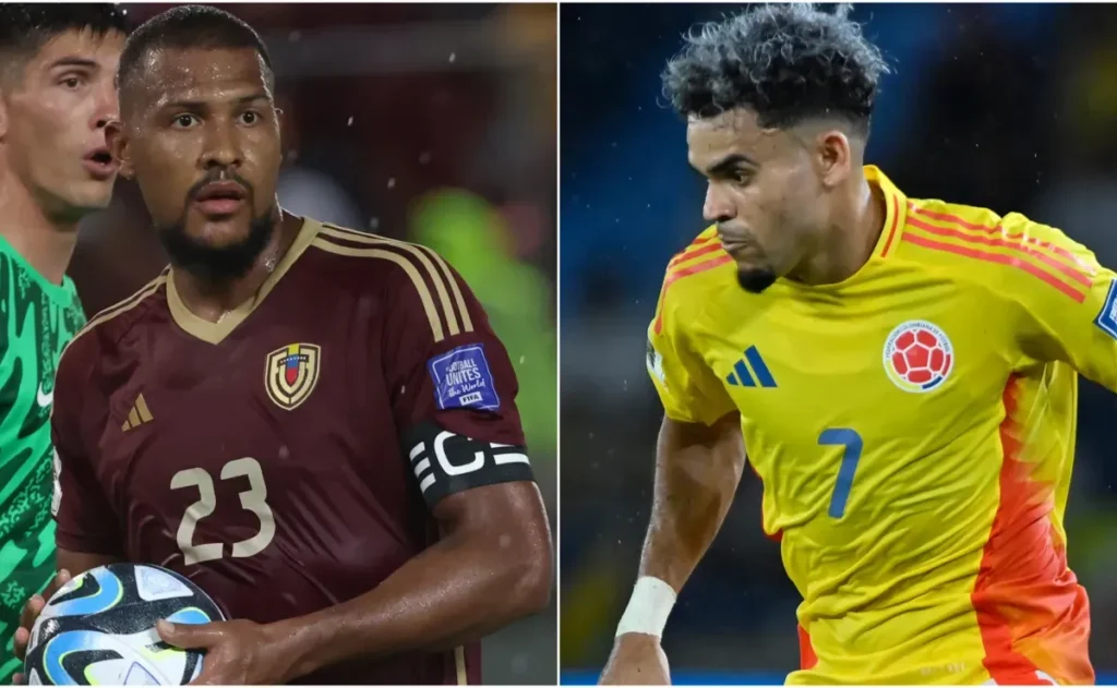 Venezuela vs Colombia: Today’s Lineups for Matchday 18 of Conmebol 2026 World Cup Qualifiers