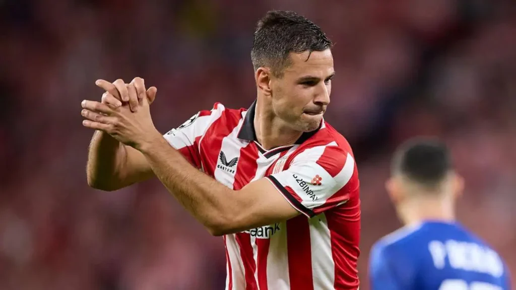 Gorka Guruzeta Makes History as Fourth Bilbao Player to Score Twice in European Competitions