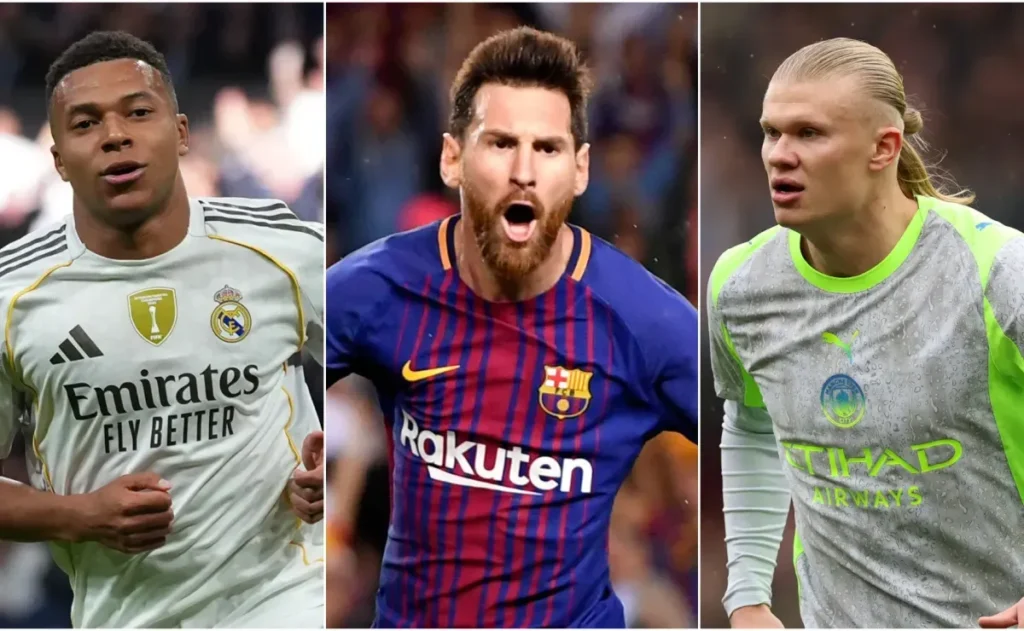 Haaland, Mbappe, and Kane Strive to Match Messi’s Remarkable Barcelona Record Haaland, Mbappe, and Kane Strive to Match Messi’s Remarkable Barcelona Record