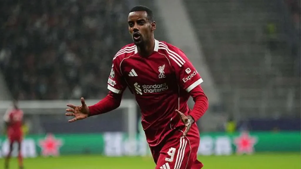 Liverpool Faces Setback as Alexander Isak Sidelined by Injury in Match Against Eintracht