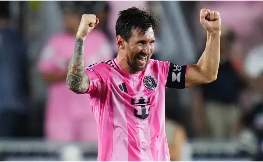 Messi Scores Twice for Inter Miami Against Atlanta United, Poised for Historic Career Achievement