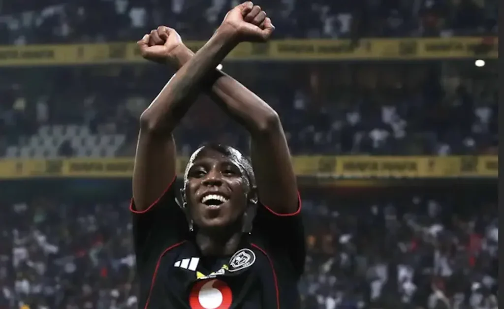 Moremi from Pirates Receives Club Award Moremi from Pirates Receives Club Award