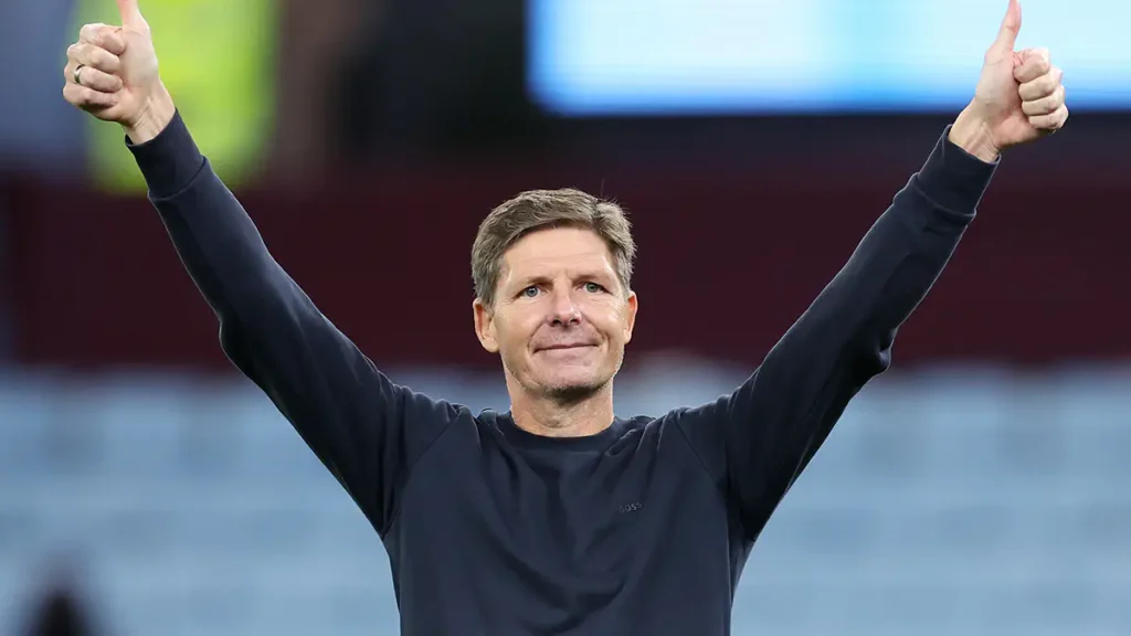 Oliver Glasner Selected as Best Premier League Manager for September