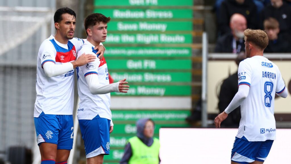 Rangers Fans Block Team Bus Following Falkirk Match
