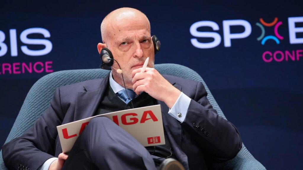 Javier Tebas Hits Back at Real Madrid After Villarreal-Barça Match Relocation Gets Canceled Javier Tebas Hits Back at Real Madrid After Villarreal-Barça Match Relocation Gets Canceled