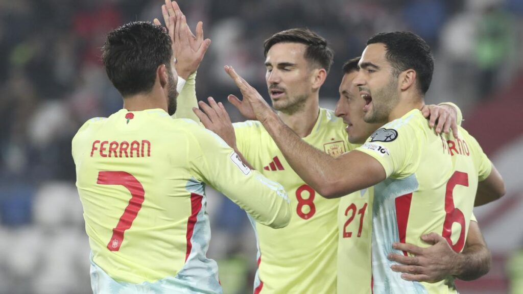 Spain Dominates Georgia, Closing In on World Cup Qualification