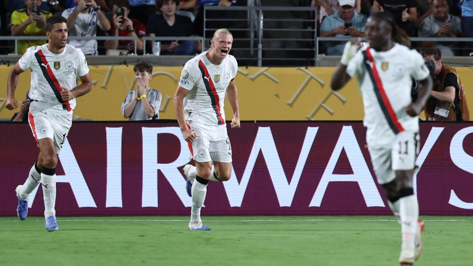 Erling Haaland Meets Ole Gunnar Solskjaer