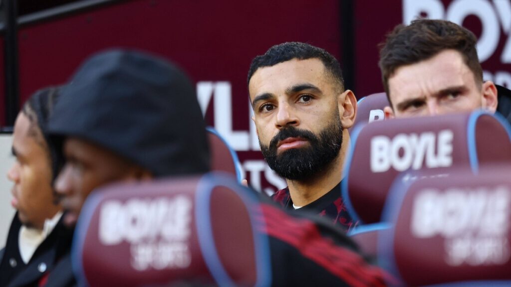 Salah was unhappy about being benched, says Arne Slot