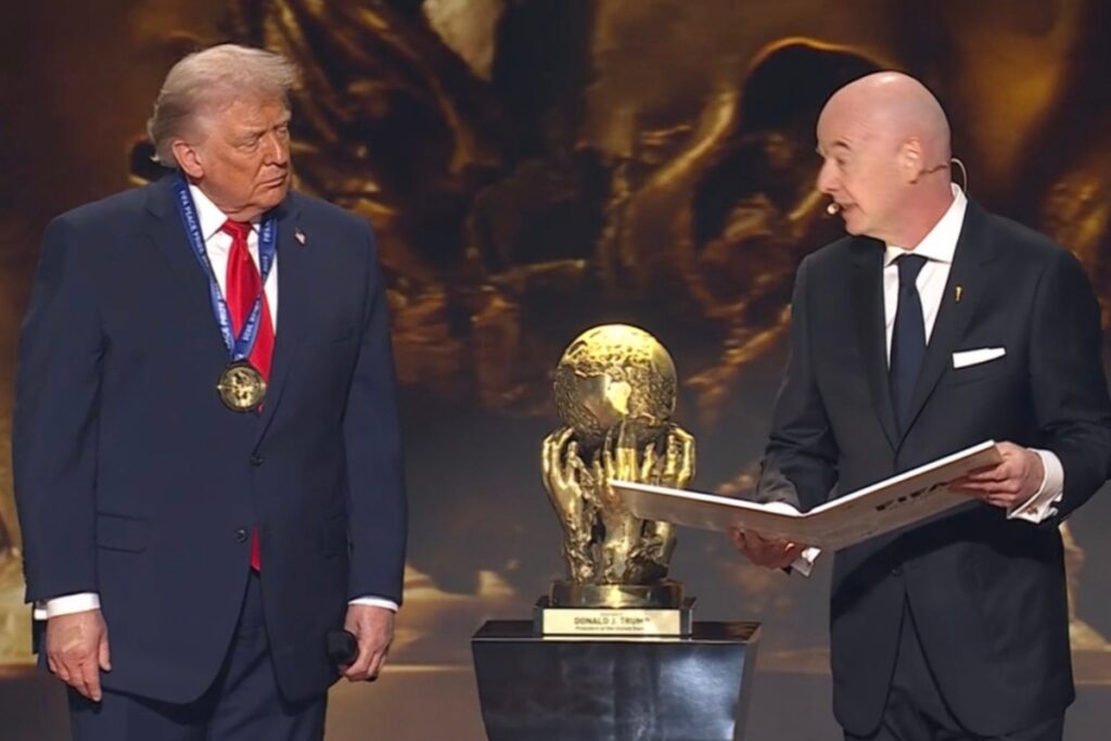 Trump Awarded FIFA Peace Prize for Ending India-Pakistan War, Other Conflicts