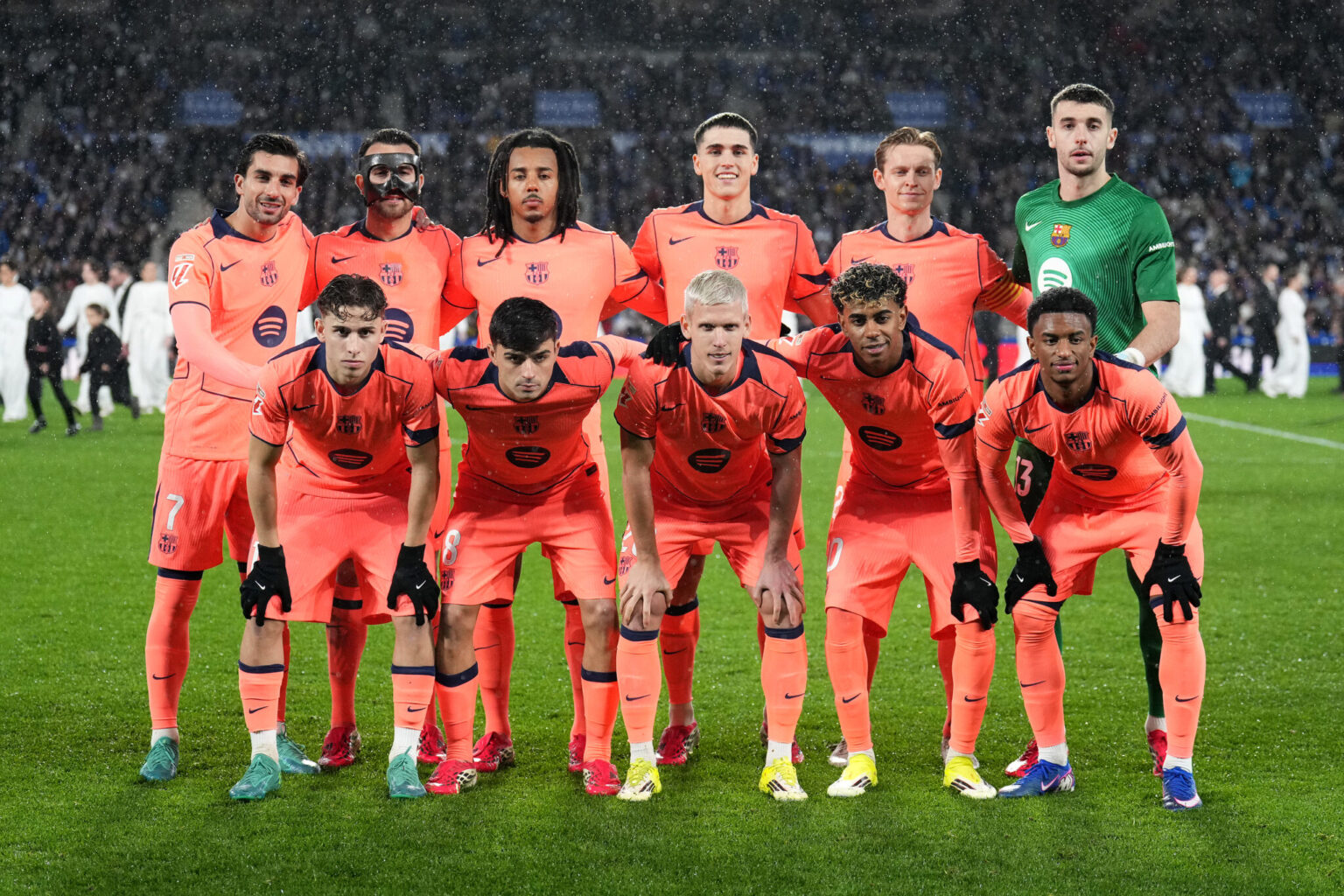 Barcelona’s Lineup Against Slavia Prague