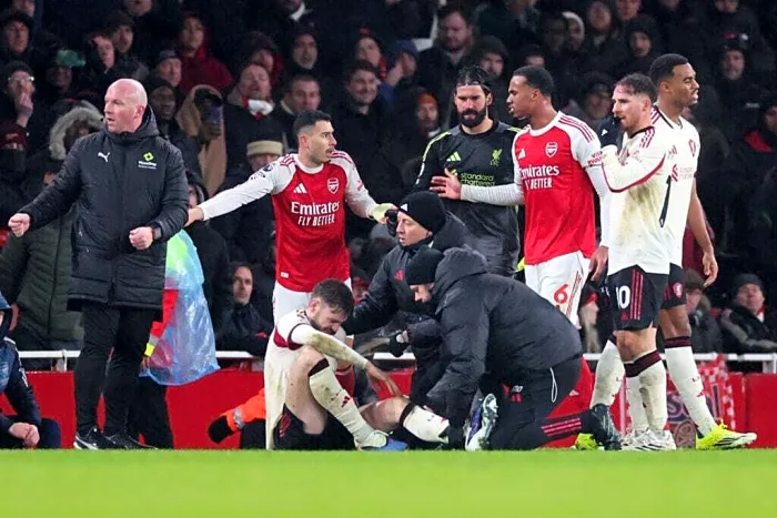 Gabriel Martinelli Speaks Out After Incident in Arsenal vs. Liverpool Match