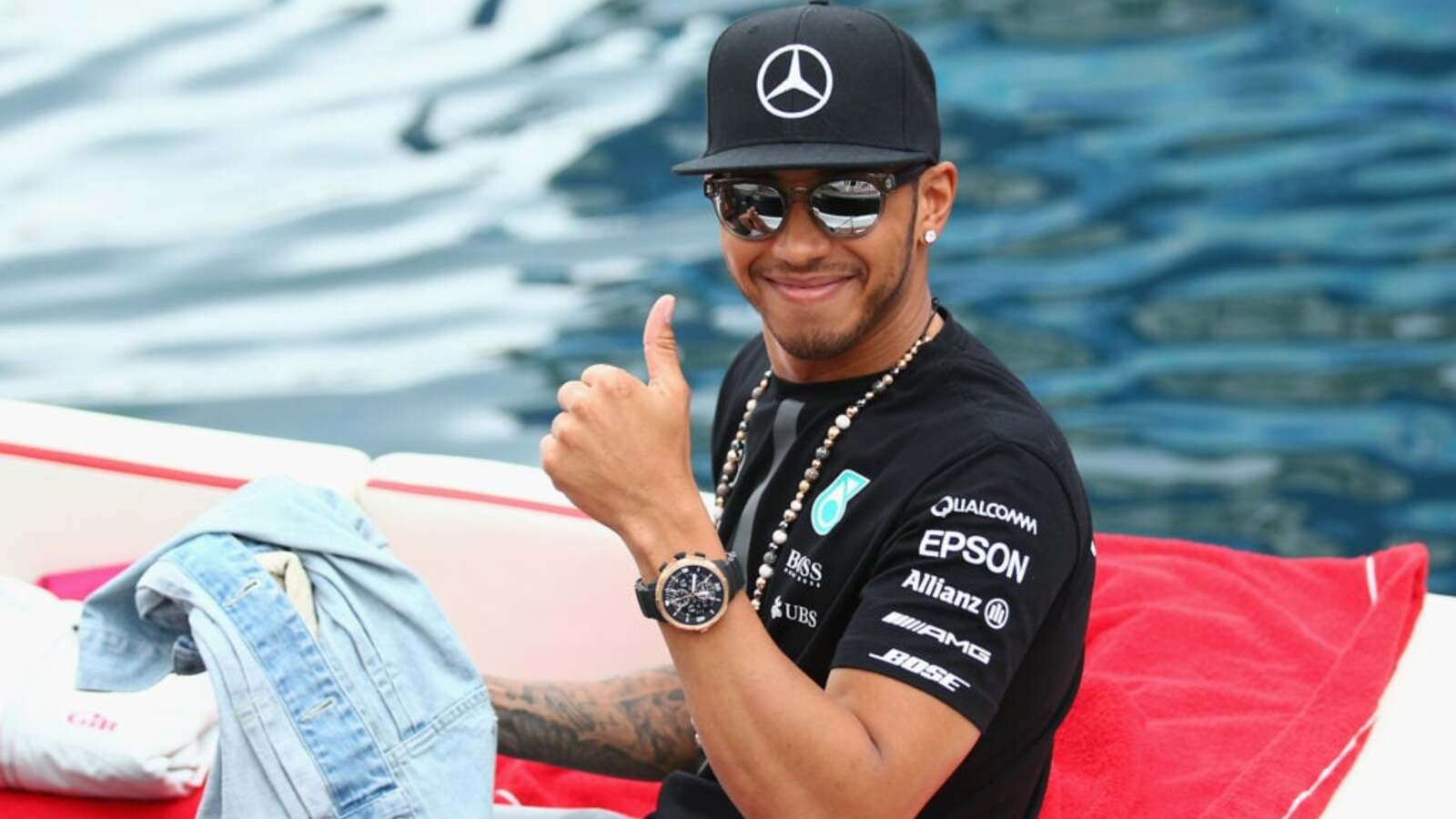 Jamie Carragher's Hard Tackle on Lewis Hamilton Before Monaco Grand Prix