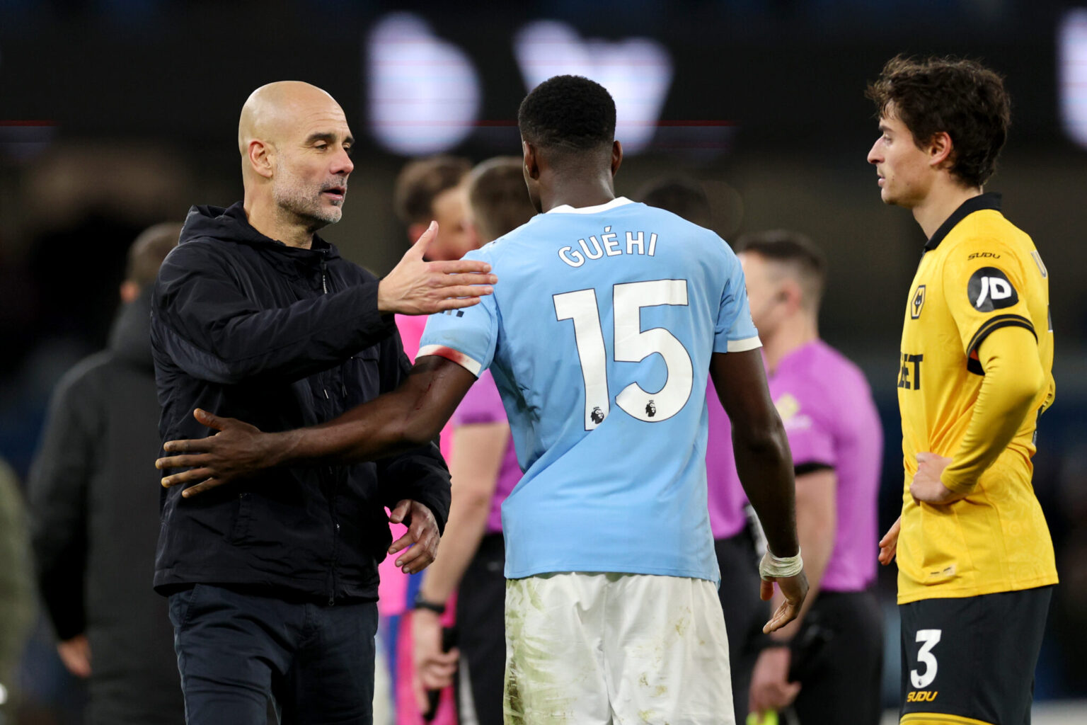 Pep Guardiola Praises Marc Guehi After His Debut with Man City