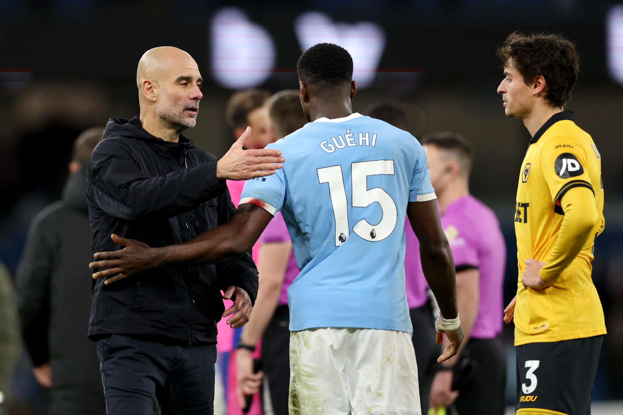 Pep Guardiola Praises Marc Guehi After His Debut with Man City
