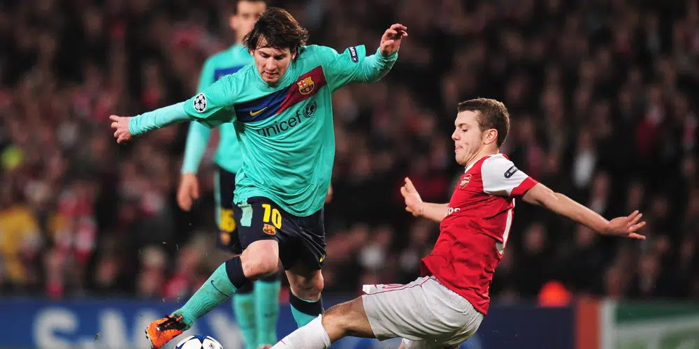 The Night Jack Wilshere Challenged Barcelona's Midfield Stars