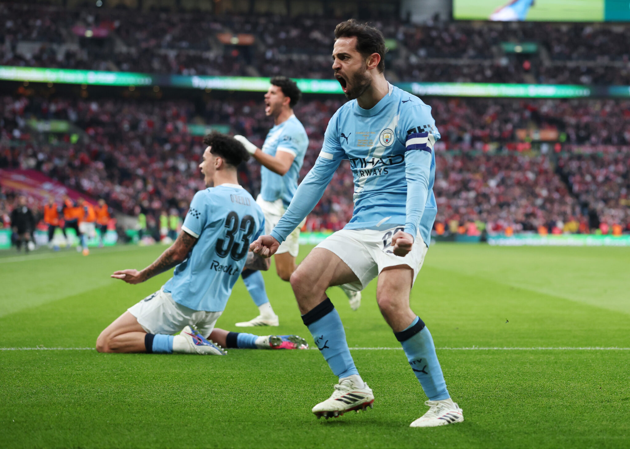 Bernardo: Man City Noticed Arsenal's Energy Dip in Cup Final