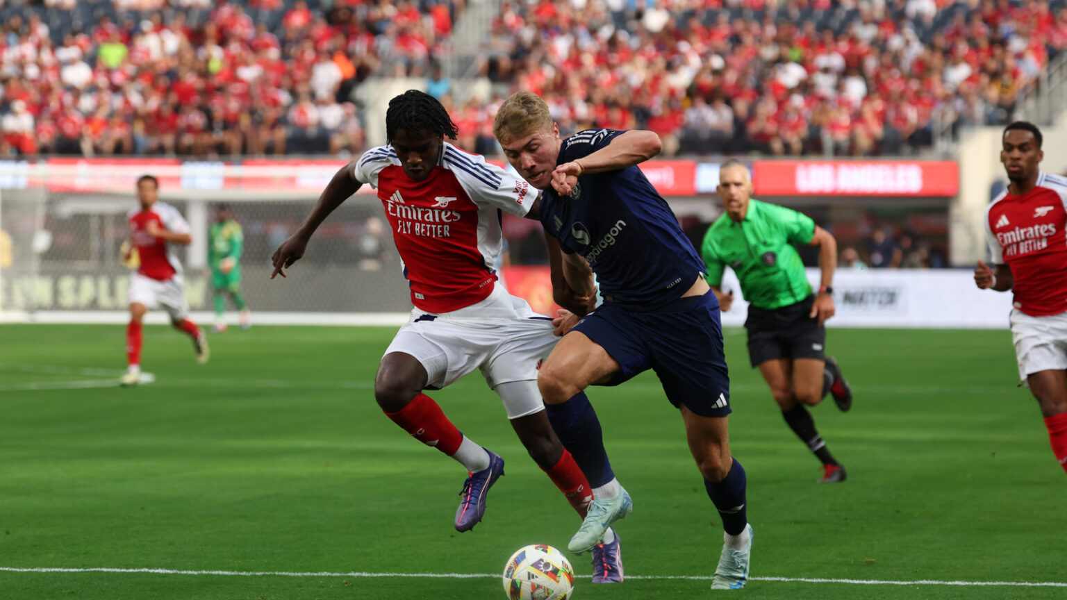 Manchester United Player Nets First Goal for England