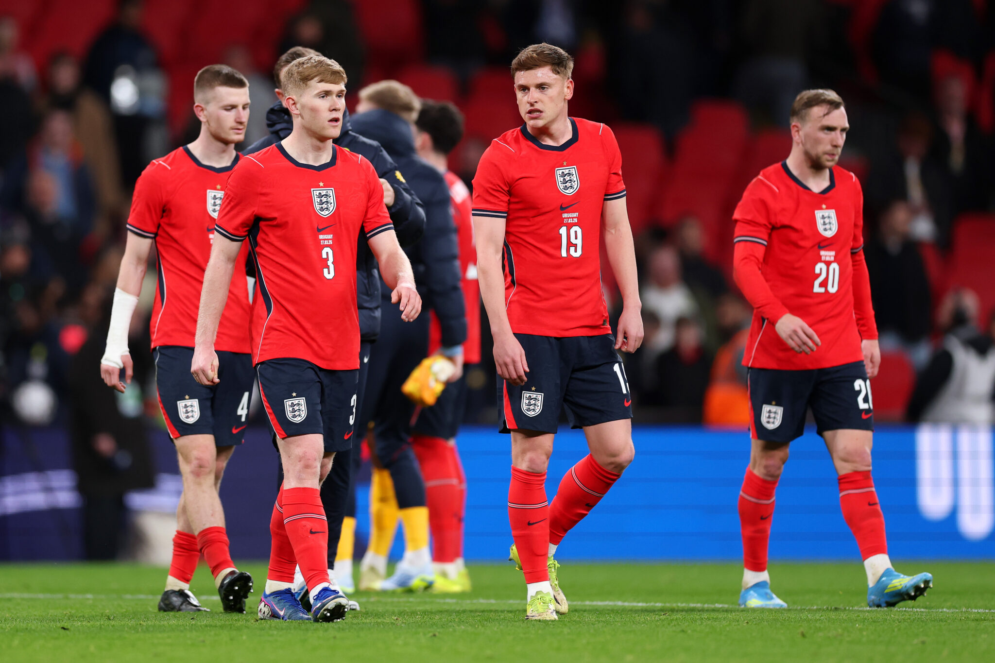 Player Ratings: England vs Uruguay in Wembley Draw