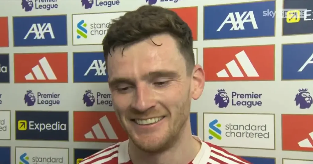 ആൻഫീൽഡിലെ അവസാന മത്സരം: വികാരനിർഭരനായി ആൻഡി റോബർട്ട്‌സൺ