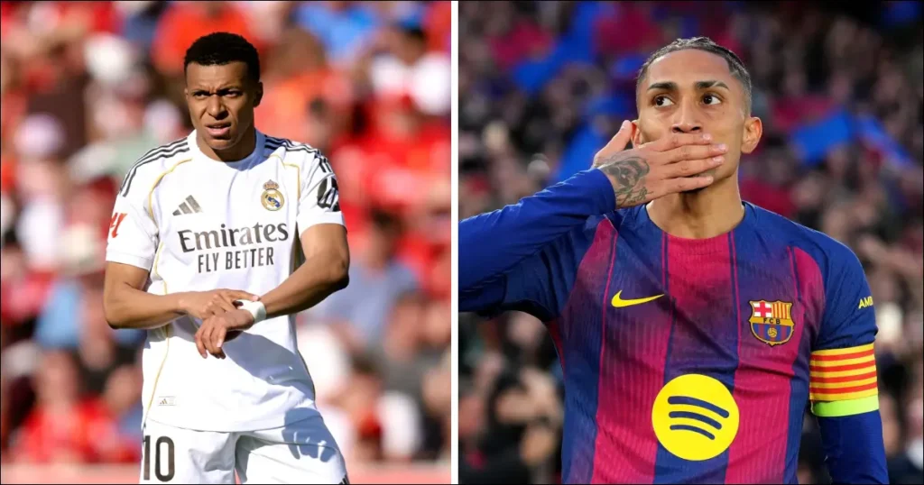 ലാ ലിഗ കിരീടത്തിലേക്ക് ബാഴ്സലോണ; എൽ ക്ലാസിക്കോയിൽ ഗാർഡ് ഓഫ് ഓണർ നൽകാൻ റയൽ മാഡ്രിഡ് നിർബന്ധിതമായേക്കും ലാ ലിഗ കിരീടത്തിലേക്ക് ബാഴ്സലോണ; എൽ ക്ലാസിക്കോയിൽ ഗാർഡ് ഓഫ് ഓണർ നൽകാൻ റയൽ മാഡ്രിഡ് നിർബന്ധിതമായേക്കും