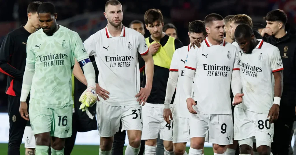 Champions League: एसी मिलान के खराब प्रदर्शन से बढ़ा क्वालीफिकेशन का संकट