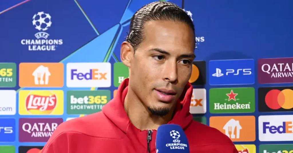 Champions League: PSG से भिड़ंत से पहले लिवरपूल के फैंस के लिए विर्जिल वैन डाइक का खास संदेश