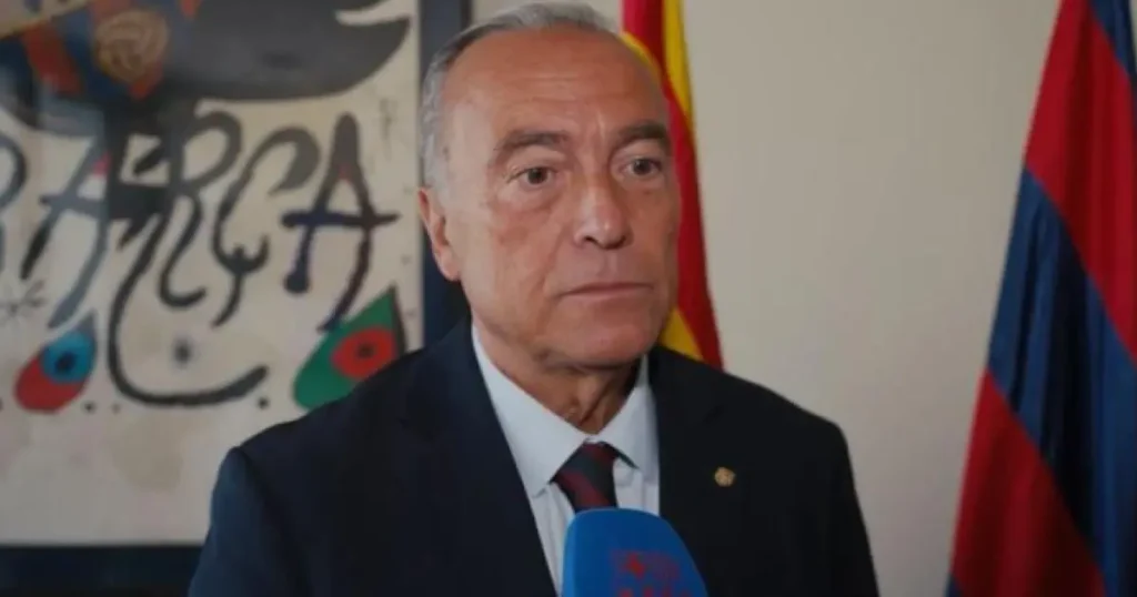 ചാമ്പ്യൻസ് ലീഗ് റഫറിക്കെതിരായ പരാതിയെ ന്യായീകരിച്ച് ബാഴ്‌സലോണ വൈസ് പ്രസിഡന്റ് റാഫ യുസ്റ്റെ